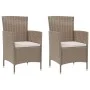 3-piece garden dining set and beige synthetic rattan cushions by vidaXL, Garden sets - Ref: Foro24-3094901, Price: 219,57 €, ...