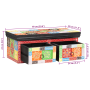 Gabinete de TV montado en la pared 60x30x24 cm Madera maciza