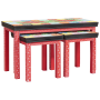 Mesas Apilables 3 pcs de Madera Maciza de Mango de , Mesas auxiliares - Ref: Foro24-4017582, Precio: 152,28 €, Descuento: %