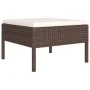 Garden furniture set 11 pieces and brown synthetic rattan cushions by vidaXL, Garden sets - Ref: Foro24-3094571, Price: 996,2...
