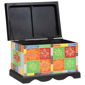 Caja de Almacenamiento 60x40x40 cm de Madera Maciza de Mango de , Baúles de almacenamiento - Ref: Foro24-4017590, Precio: 144...