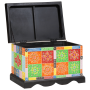 Caja de Almacenamiento 60x40x40 cm de Madera Maciza de Mango de , Baúles de almacenamiento - Ref: Foro24-4017590, Precio: 144...