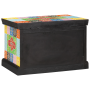 Caja de Almacenamiento 60x40x40 cm de Madera Maciza de Mango de , Baúles de almacenamiento - Ref: Foro24-4017590, Precio: 144...