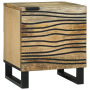 Cabinetes de noche 2 pcs 40x33.5x46 cm Madera maciza de mango | Foro24.es | Tu tienda online para hogar, jardín y más Foro24.es