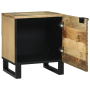 Cabinetes de noche 2 pcs 40x33.5x46 cm Madera maciza de mango | Foro24.es | Tu tienda online para hogar, jardín y más Foro24.es