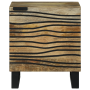 Cabinetes de noche 2 pcs 40x33.5x46 cm Madera maciza de mango | Foro24.es | Tu tienda online para hogar, jardín y más Foro24.es
