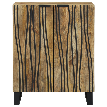 Aparador 60x33.5x75 cm de Madera Maciza de Mango de , Taquillas y armarios de almacenamiento - Ref: Foro24-4017938, Precio: 1...