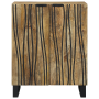 Aparador 60x33.5x75 cm de Madera Maciza de Mango de , Taquillas y armarios de almacenamiento - Ref: Foro24-4017938, Precio: 1...