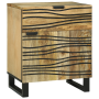 Armario de Noche 50x33x60 cm de Madera Maciza de , Mesitas de noche - Ref: Foro24-4017944, Precio: 101,81 €