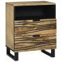 Cabinet de Noche 50x33x60 cm Madera Maciza de Mango de , Mesitas de noche - Ref: Foro24-4017946, Precio: 109,58 €, Descuento: %
