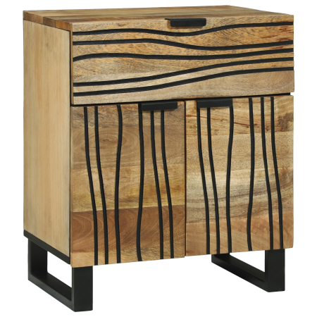 Cabinete de Noche 50x33x60 cm Madera Sólida de Mango | Foro24.es | Tu tienda online para hogar, jardín y más Foro24.es