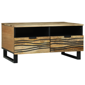 Mesa de Café 80x54x40 cm Madera Maciza de Mango de , Mesas de centro - Ref: Foro24-4017949, Precio: 172,69 €, Descuento: %