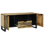 Gabinete de TV 105x33.5x46 cm Madera Maciza de Mango | Foro24.es | Tu tienda online para hogar, jardín y más Foro24.es