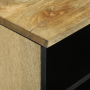 Gabinete de TV 100x33.5x46 cm de Madera Maciza de Mango de , Almacenamiento para CD y DVD - Ref: Foro24-4017952, Precio: 122,...