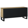 Cabinet de TV 100x33.5x46 cm de Madera Maciza de Mango de , Almacenamiento para CD y DVD - Ref: Foro24-4017954, Precio: 141,82 €
