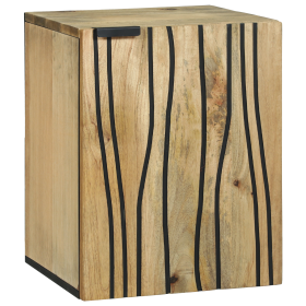Armario de Pared 38x33.5x48 cm Madera Maciza de Mango y Madera Ingenierizada de , Muebles de baño - Ref: Foro24-4017956, Prec...