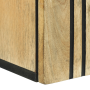 Armario de Pared 38x33.5x48 cm Madera Maciza de Mango y Madera Ingenierizada de , Muebles de baño - Ref: Foro24-4017956, Prec...