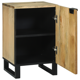 Armario de Baño 38x33.5x58 cm Madera Maciza de Mango y Madera Ingenieria de , Muebles de baño - Ref: Foro24-4017957, Precio: ...