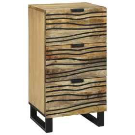 Aparador 40x33.5x75 cm Madera Sólida de Mango