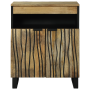 Aparador 60x33.5x75 cm Madera Maciza de Mango de , Almacenamiento para CD y DVD - Ref: Foro24-4017961, Precio: 119,14 €, Desc...