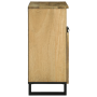 Aparador 60x33.5x75 cm Madera Maciza de Mango de , Almacenamiento para CD y DVD - Ref: Foro24-4017961, Precio: 119,14 €, Desc...