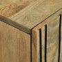 Aparador 90x33.5x75 cm de Madera Maciza de Mango de , Almacenamiento para CD y DVD - Ref: Foro24-4017964, Precio: 165,21 €, D...