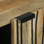 Aparador 90x33.5x75 cm de Madera Maciza de Mango de , Almacenamiento para CD y DVD - Ref: Foro24-4017964, Precio: 165,21 €, D...