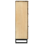 Highboard 40x33.5x110 cm de Madera Maciza de Mango de , Almacenamiento para CD y DVD - Ref: Foro24-4017965, Precio: 141,18 €