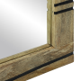 Espejo de baño 50x70x30 cm de madera maciza de mango de , Tocadores de baño - Ref: Foro24-4017967, Precio: 61,01 €, Descuento: %