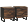 Armarios de Noche 2 pcs 40x33,5x46 cm Madera Maciza de Mango | Foro24.es | Tu tienda online para hogar, jardín y más Foro24.es