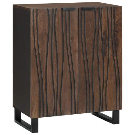 Mueble de Almacenamiento 60x33.5x75 cm Madera Sólida de Mango de , Taquillas y armarios de almacenamiento - Ref: Foro24-40180...