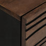 Armario de Noche 50x33x60 cm Madera Maciza Nogal de , Mesitas de noche - Ref: Foro24-4018016, Precio: 98,35 €