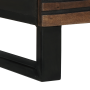 Armario de Noche 50x33x60 cm Madera Maciza de Mango y Madera Compensada de , Mesitas de noche - Ref: Foro24-4018017, Precio: ...