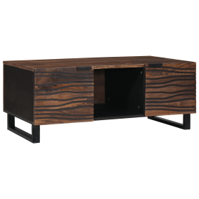 Mesa de Café 100x54x40 cm Madera Sólida Mengou0026Madera Elaborada de , Mesas de centro - Ref: Foro24-4018020, Precio: 167,54...