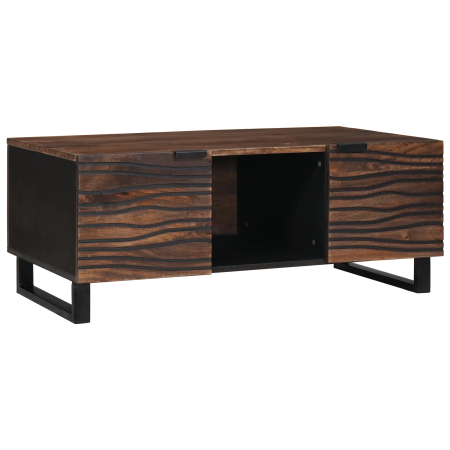Mesa de Café 100x54x40 cm Madera Sólida Mengou0026Madera Elaborada de , Mesas de centro - Ref: Foro24-4018020, Precio: 167,54...