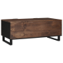 Mesa de Café 100x54x40 cm Madera Sólida Mengou0026Madera Elaborada de , Mesas de centro - Ref: Foro24-4018020, Precio: 167,54...