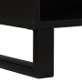 Gabinete de TV 80x31.5x46 cm de Madera Maciza de Mangó y Madera Ingenerada de , Almacenamiento para CD y DVD - Ref: Foro24-40...