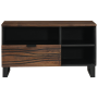 Gabinete de Televisión 80x33.5x46 cm Madera Sólida de Mango y Madera Ingenierizada de , Almacenamiento para CD y DVD - Ref: F...