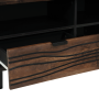 Gabinete de Televisión 80x33.5x46 cm Madera Sólida de Mango y Madera Ingenierizada de , Almacenamiento para CD y DVD - Ref: F...