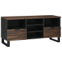 Mueble para TV 100x33.5x46 cm Madera sólida de mango y madera elaborada de , Almacenamiento para CD y DVD - Ref: Foro24-40180...