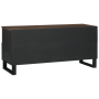 Mueble para TV 100x33.5x46 cm Madera sólida de mango y madera elaborada de , Almacenamiento para CD y DVD - Ref: Foro24-40180...
