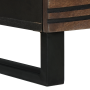 Mueble para TV 100x33.5x46 cm Madera sólida de mango y madera elaborada de , Almacenamiento para CD y DVD - Ref: Foro24-40180...