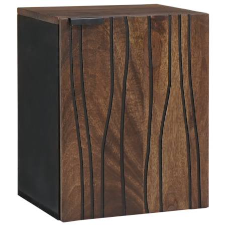 mueble colgante de baño 38x33.5x48 cm de madera maciza y MDF de , Muebles de baño - Ref: Foro24-4018028, Precio: 78,92 €
