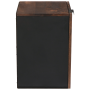 mueble colgante de baño 38x33.5x48 cm de madera maciza y MDF de , Muebles de baño - Ref: Foro24-4018028, Precio: 78,92 €