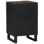 Armario de Baño 38x33.5x58 cm Madera Maciza de Nogal de , Muebles de baño - Ref: Foro24-4018029, Precio: 81,09 €