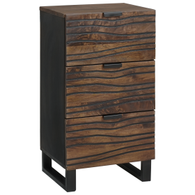 Aparador 40x33.5x75 cm Madera de Mango maciza de , Almacenamiento para CD y DVD - Ref: Foro24-4018031, Precio: 118,02 €