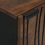 Sideboard 40x33.5x75 cm Madera Sólida de Mango de , Almacenamiento para CD y DVD - Ref: Foro24-4018032, Precio: 96,03 €, Desc...