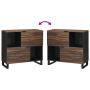 Gabinete 80x33.5x75 cm Madera Maciza Mango de , Almacenamiento para CD y DVD - Ref: Foro24-4018035, Precio: 136,73 €, Descuen...
