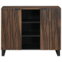Aparador 90x33.5x75 cm de Madera Maciza de Mango de , Almacenamiento para CD y DVD - Ref: Foro24-4018036, Precio: 160,20 €, D...