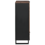 Alto Gabinete 60x33.5x100 cm Madera Sólida de Mango de , Almacenamiento para CD y DVD - Ref: Foro24-4018038, Precio: 169,90 €...